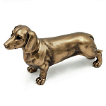 Статуэтка такса с реалистичными деталями и гладкой поверхностью Dachshund Style варинант исполнения - 1 | Loft Concept в Рязани