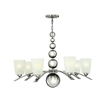 Люстра с матовыми конусными плафонами и декоративными элементами в форме шаров Hinkley варинант исполнения - 14 | Loft Concept в Рязани