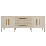 Большая VT-тумба Primo шпон Светлый дуб варинант исполнения - 1 | Loft Concept в Рязани