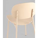 Стул Edie пластик бежевый варинант исполнения - 3 | Loft Concept в Рязани