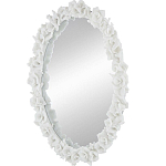 Зеркало овальное с багетом в виде кораллов Coral Dеcor варинант исполнения - 2 | Loft Concept в Рязани