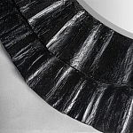 Зеркало в фактурной черной раме в современном стиле Black Maelstrom варинант исполнения - 4 | Loft Concept в Рязани