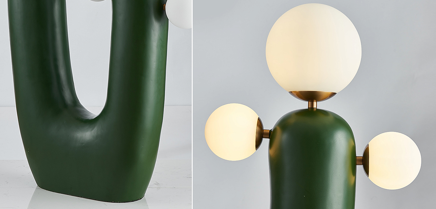 Торшер Oo Flor Lamp Green Торшер Oo Flor Lamp Green - Loft-Concept в Рязани