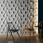 Гипсовая 3D Панель M-49 варинант исполнения - 1 | Loft Concept в Рязани