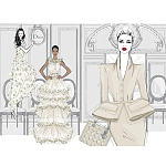 Megan Hess. Elegance варинант исполнения - 3 | Loft Concept в Рязани