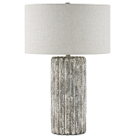 Настольная лампа с каркасом с состаренным эффектом Ancient Column варинант исполнения - 3 | Loft Concept в Рязани