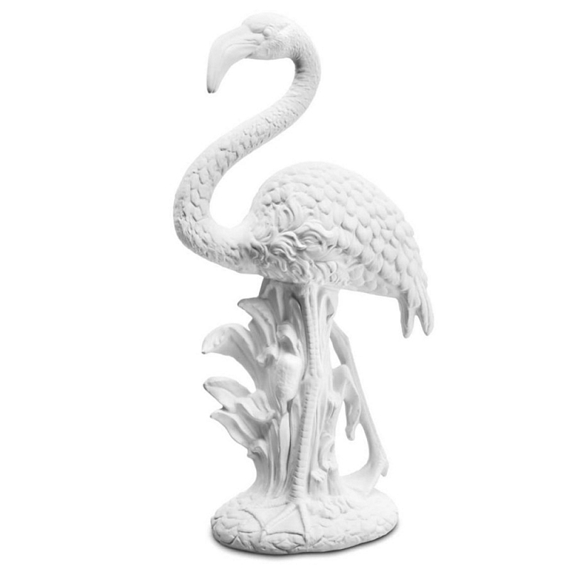 Статуэтка Flamingo Bisc. Белый Статуэтка Flamingo Bisc. Белый в Рязани | Loft Concept