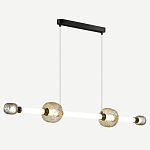 Светодиодный подвесной светильник Rovelly Black варинант исполнения - 2 | Loft Concept в Рязани