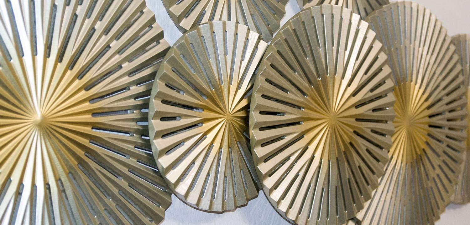 Арт-объект Apollo Gold and Silver Wall Plaque Disc gap 9 Арт-объект Apollo Gold and Silver Wall Plaque Disc gap 9 - Loft-Concept в Рязани
