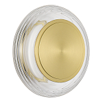 Бра круглое золото/прозрачный Plumpness LED 7 варинант исполнения - 2 | Loft Concept в Рязани