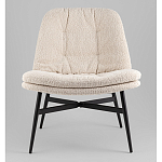 Кресло лаунж Tail молочный варинант исполнения - 4 | Loft Concept в Рязани