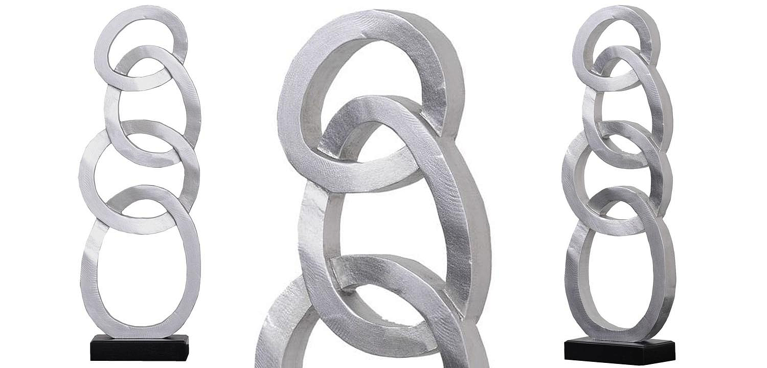 Статуэтка Anillos Statuette silver Статуэтка Anillos Statuette silver - Loft-Concept в Рязани