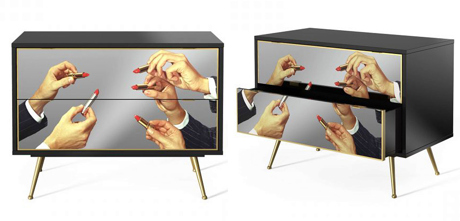 Комод Seletti Chest of Two Drawers Lipstick Комод Seletti Chest of Two Drawers Lipstick - Loft-Concept в Рязани