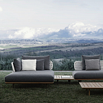 Дизайнерский модульный уличный диван SWAY Modular Sofa варинант исполнения - 8 | Loft Concept в Рязани