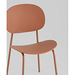 Стул Edie пластик коричневый варинант исполнения - 2 | Loft Concept в Рязани