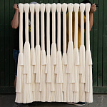 Декор на стену Белые Кисти Wall decor White Tassels варинант исполнения - 2 | Loft Concept в Рязани