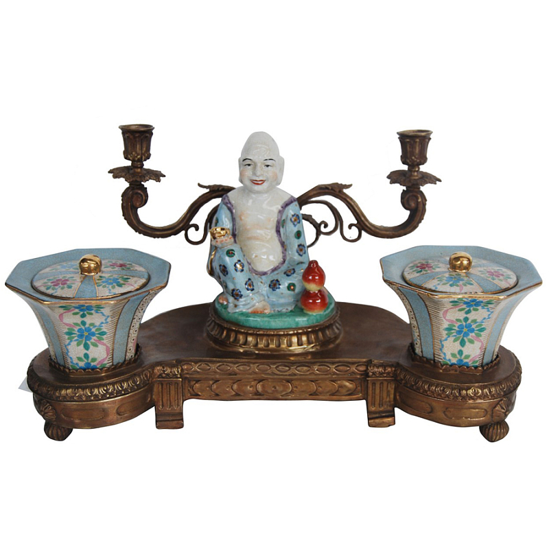Подсвечник Chinese Tea Бронза Мульти Подсвечник Chinese Tea Бронза Мульти в Рязани | Loft Concept