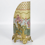 Фарфоровая ваза с бронзовыми элементами Eden Garden варинант исполнения - 4 | Loft Concept в Рязани