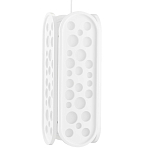 Подвесной светильник белый овальный White Holes варинант исполнения - 3 | Loft Concept в Рязани