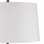 Торшер с основанием в виде стебля с листьями и тканевым абажуром Flowing Leaves варинант исполнения - 4 | Loft Concept в Рязани