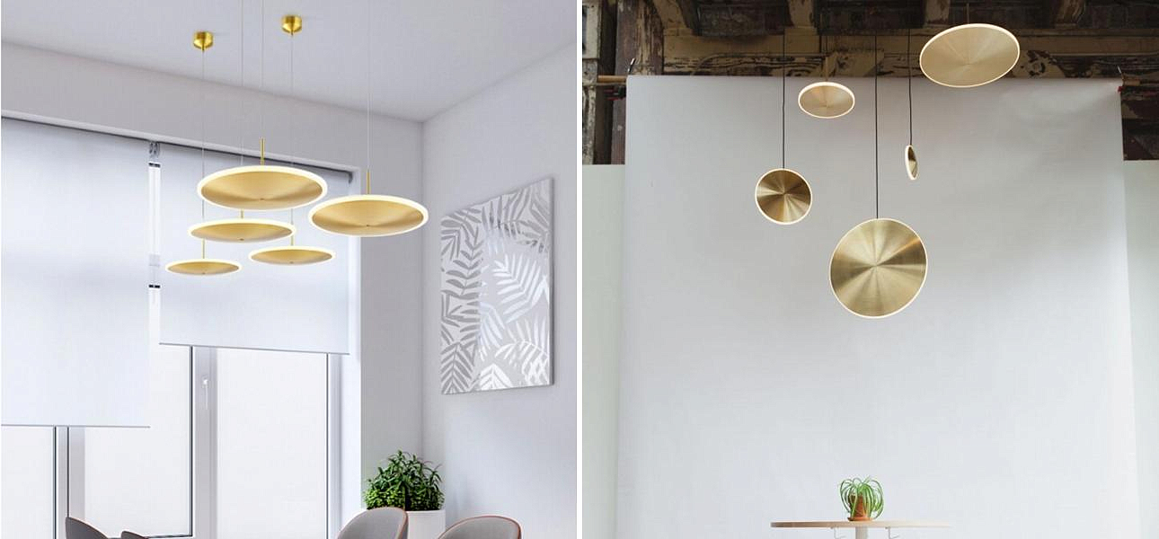 Светильник Chrona by Graypants D40 Gold Vertical Светильник Chrona by Graypants D40 Gold Vertical - Loft-Concept в Рязани