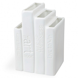 Ваза Стопка книг 4 отверстие