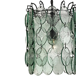 Подвесной светильник с каскадом из декоративных элементов Glass Pendant варинант исполнения - 1 | Loft Concept в Рязани