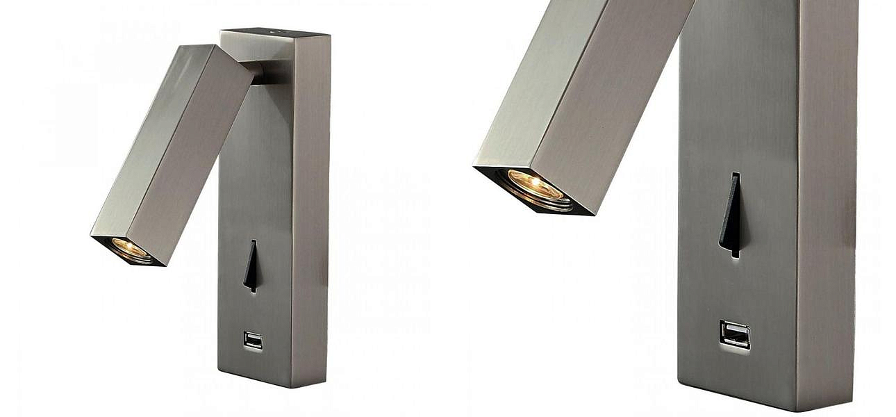 Бра Chelsom WALL LED DOCK Silver USB Бра Chelsom WALL LED DOCK Silver USB - Loft-Concept в Рязани