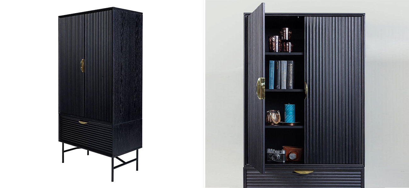 Шкаф Antique Order Черный Шкаф Antique Order Черный - Loft-Concept в Рязани