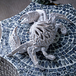 Статуэтка краб с детализированной текстурой в белом цвете Marine Accessories варинант исполнения - 9 | Loft Concept в Рязани