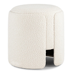 Дизайнерский Пуф Букле Poof Alice White Boucle  варинант исполнения - 1 | Loft Concept в Рязани