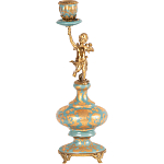 Фарфоровый подсвечник Ангел во главе Voki варинант исполнения - 1 | Loft Concept в Рязани