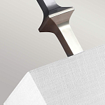 Бра с прямоугольным тканевым абажуром белого цвета Feiss варинант исполнения - 3 | Loft Concept в Рязани