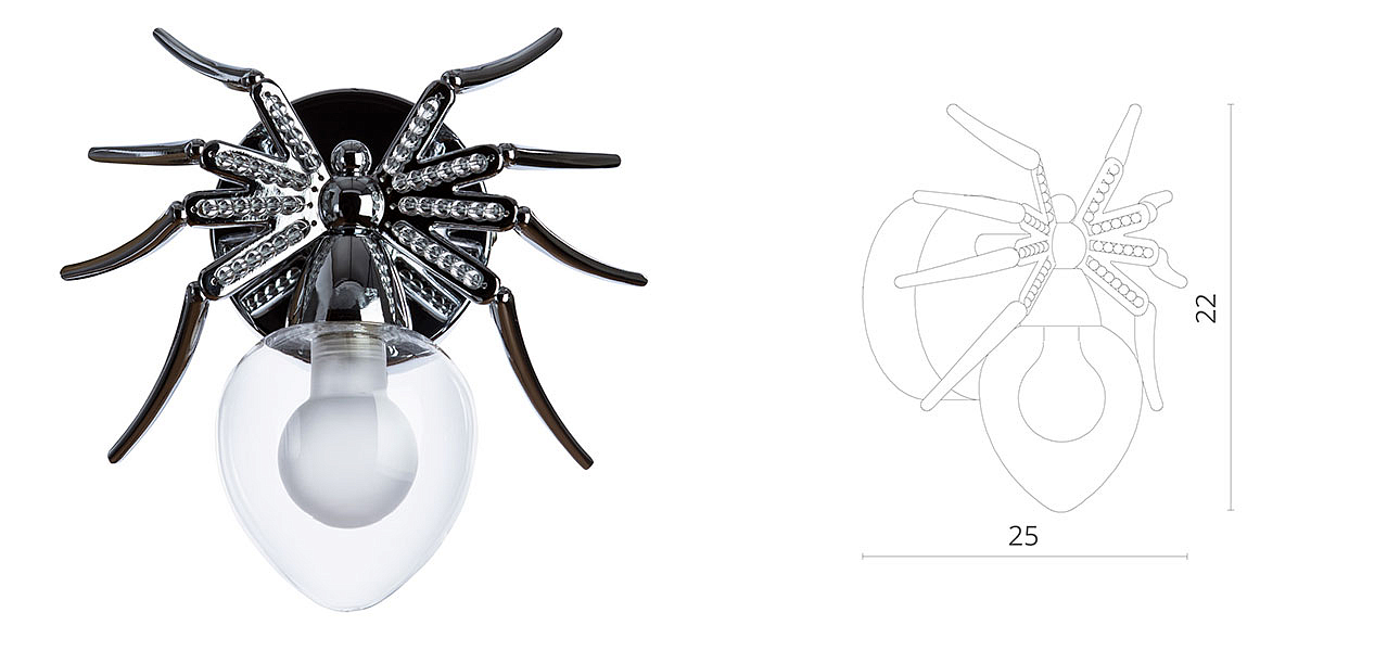 Бра Паук Spiders lamp Бра Паук Spiders lamp - Loft-Concept в Рязани