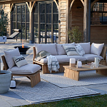 Уличное кресло из массива акации Trivett Wooden Chair варинант исполнения - 10 | Loft Concept в Рязани