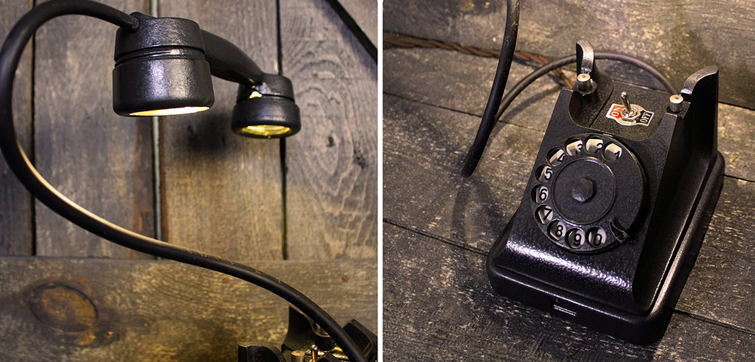 Настольная лампа Soviet Telephone I Настольная лампа Soviet Telephone I - Loft-Concept в Рязани