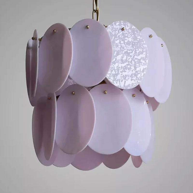 Люстра Pink Sunset Розовый Золотой Люстра Pink Sunset Розовый Золотой в Рязани | Loft Concept