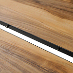 Стол обеденный раздвижной с прямоугольной столешницей на четырех черных ножках Blair варинант исполнения - 8 | Loft Concept в Рязани