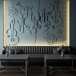 Барельеф ORCHESTRA варинант исполнения - 1 | Loft Concept в Рязани