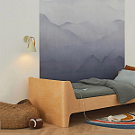 Корзина синяя Elewisa Wicker Basket варинант исполнения - 6 | Loft Concept в Рязани