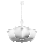 Подвесной светильник с белым фигурным абажуром и мягкими волнистыми краями Cloud Motion  варинант исполнения - 15 | Loft Concept в Рязани