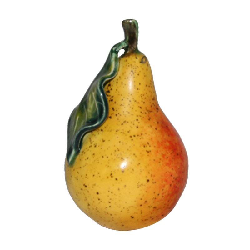 Статуэтка Porcelain Pear Оранжевый Статуэтка Porcelain Pear Оранжевый в Рязани | Loft Concept
