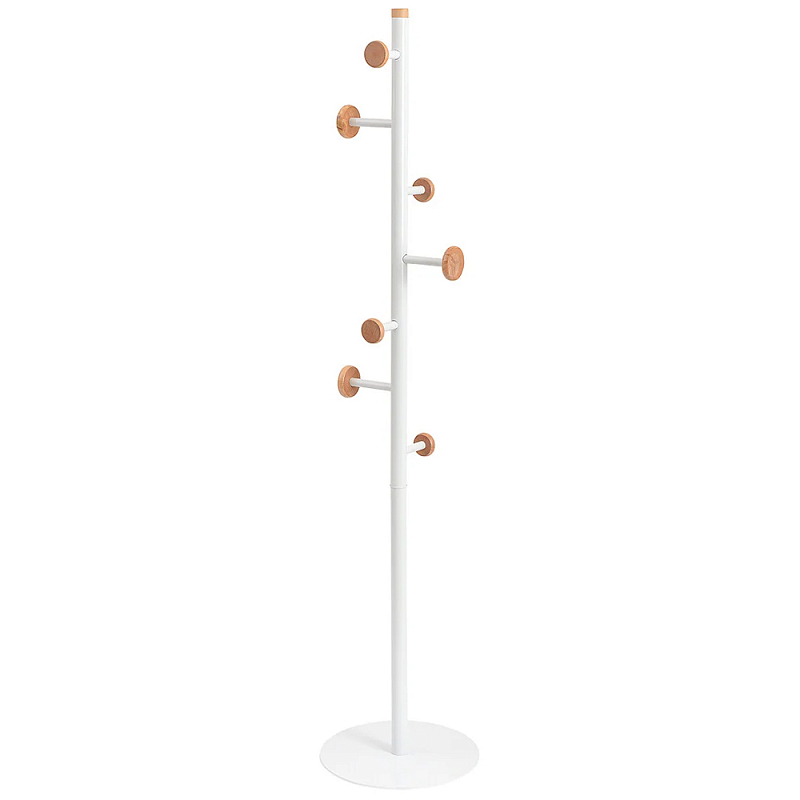 Напольная вешалка из древесины бука Unique Shaped Furniture Floor Hanger White Древесина Белый Напольная вешалка из древесины бука Unique Shaped Furniture Floor Hanger White Древесина Белый в Рязани | Loft Concept
