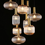 Люстра подвесная Karmelitta Smoky Black варинант исполнения - 1 | Loft Concept в Рязани