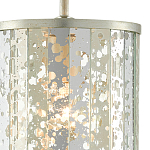 Подвесной светильник в форме цилиндра Speckled Mirror Plates варинант исполнения - 1 | Loft Concept в Рязани