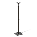 Вешалка с квадратным основанием и 4-мя металлическими крючками Industrial Metal Rust варинант исполнения - 1 | Loft Concept в Рязани