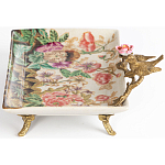 Блюдо фарфоровое Поле цветов Terra варинант исполнения - 3 | Loft Concept в Рязани