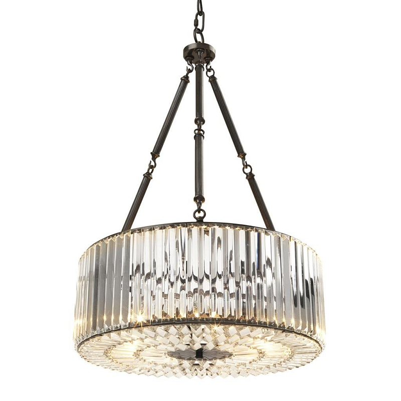 Люстра Chandelier Infinity Bronze Темная бронза Прозрачный (Transparent) Люстра Chandelier Infinity Bronze Темная бронза Прозрачный (Transparent) в Рязани | Loft Concept