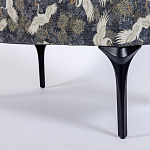 Банкетка с принтом из журавлей Crane варинант исполнения - 4 | Loft Concept в Рязани