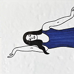 Плитка с узором Рыба пловчиха варинант исполнения - 3 | Loft Concept в Рязани